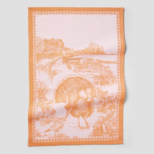Sur La Table Jacquard Turkey Kitchen Towel