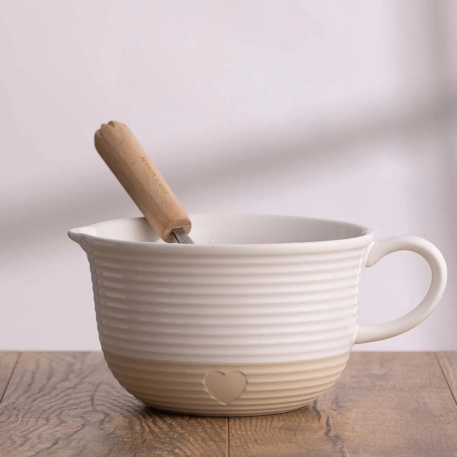 Mason Cash Rustic Charm Batter Bowl, 2.15 qt.