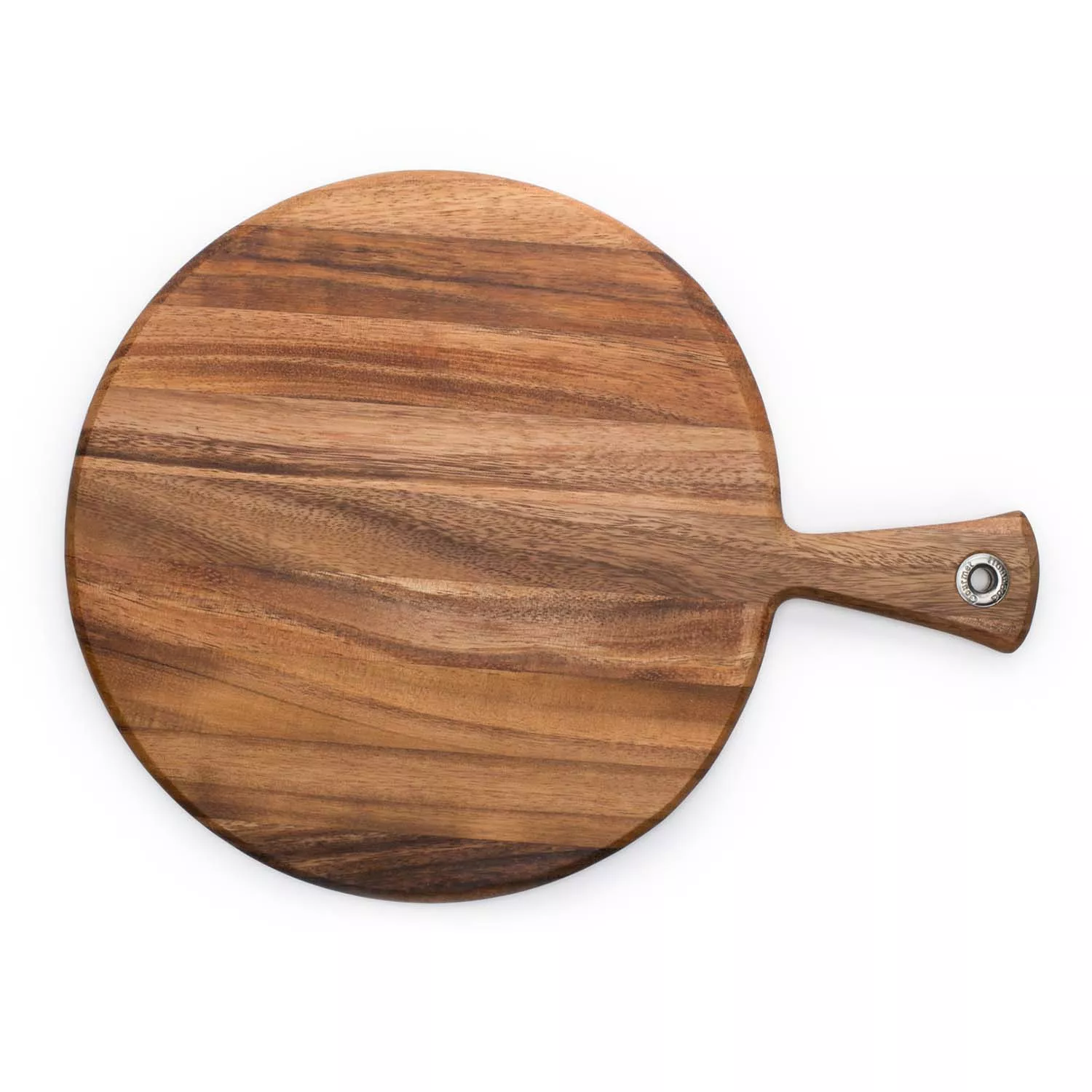 Fox Run Acacia Round Paddle Serve Board, 12"