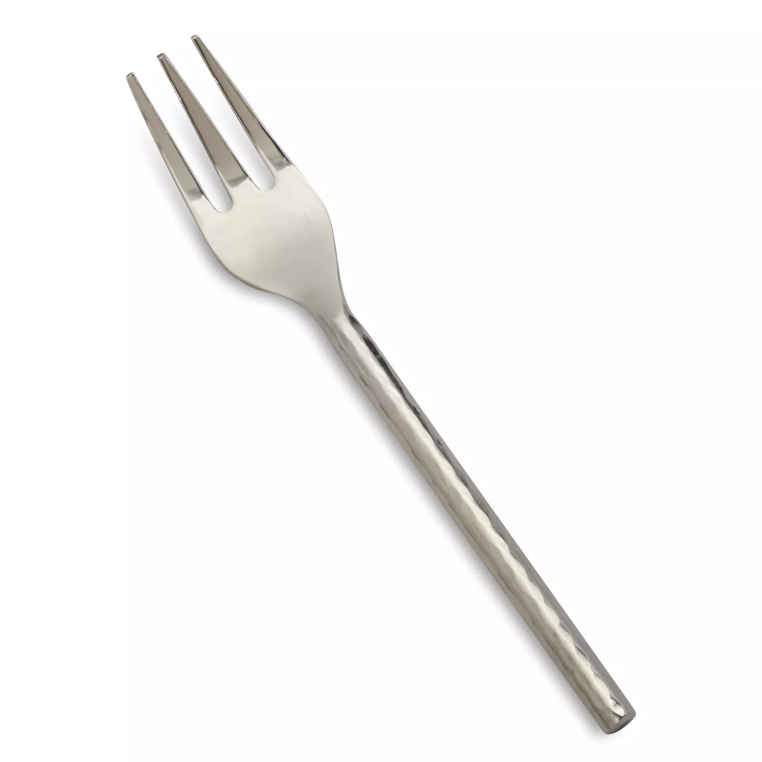 Sur La Table Hammered Silver Appetizer Fork