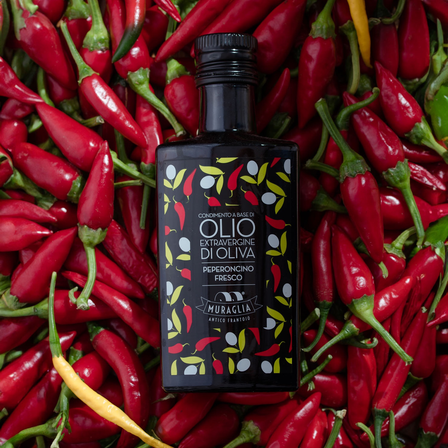 Frantoio Muraglia Chili-Infused Extra Virgin Olive Oil