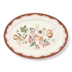 Sur La Table Fall Botanical Oval Platter This platter is so beautiful!  The colors work well for late summer through fall table