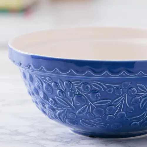 Mason Cash Blueberry Mixing Bowl, 2.85 qt.