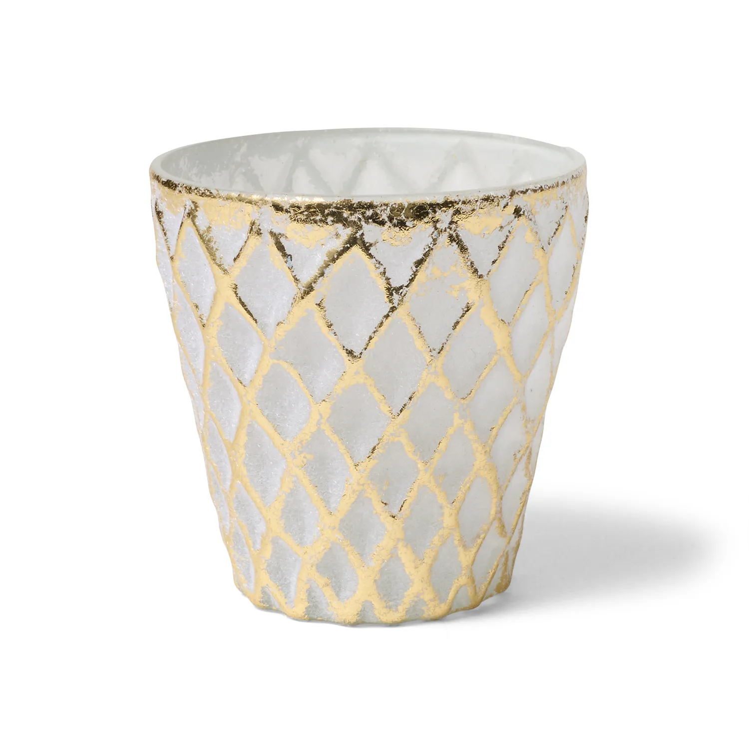 Sur la table Frosted Candle Holder