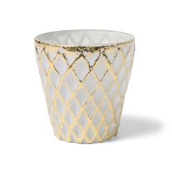Sur la table Frosted Candle Holder