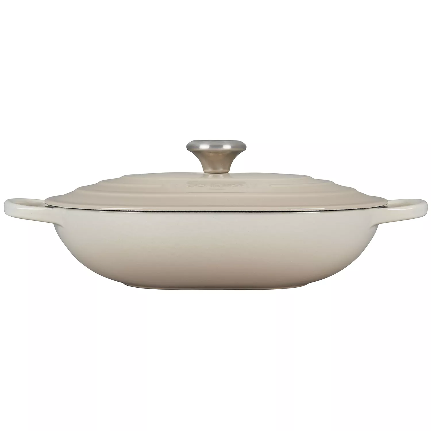 Enameled Cast Iron Oval Casserole Roasted Chicken, by Centercookware