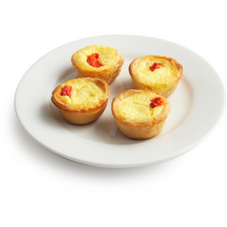 Goat Cheese and Roasted Red Pepper Quiche, 45-Piece Tray