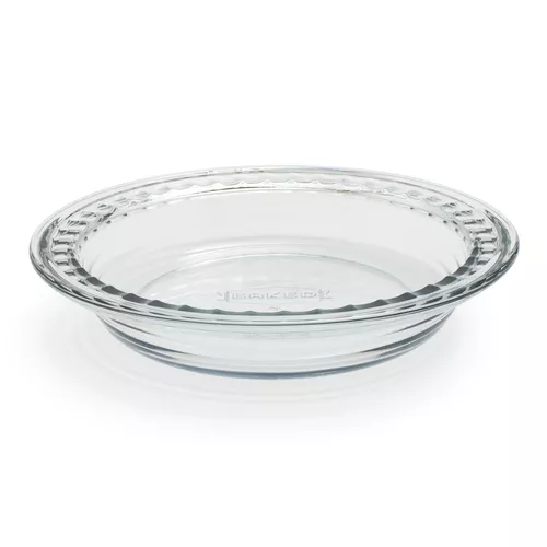 Baked by FireKing Fluted Glass Pie Dish