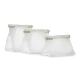 W&P Roll Top Freezer Bags Set of 3 I love these silicone storage bags