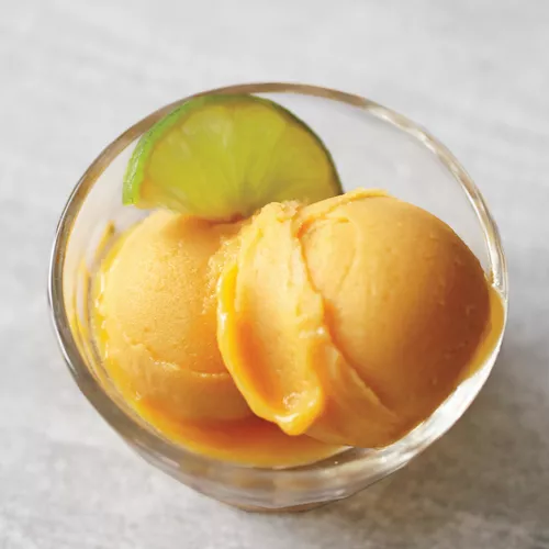 Pineapple Orange Ginger Sorbet