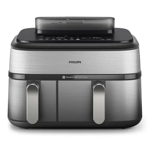 Philips 5000 Series Dual-Basket Airfryer with Steam