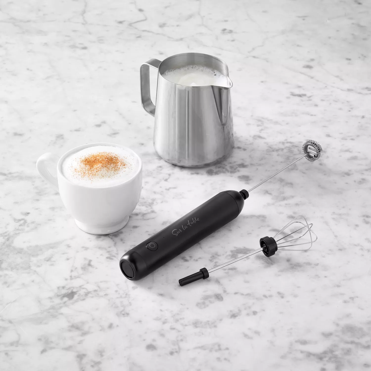 Sur La Table Rechargeable Milk Frother & Whisk