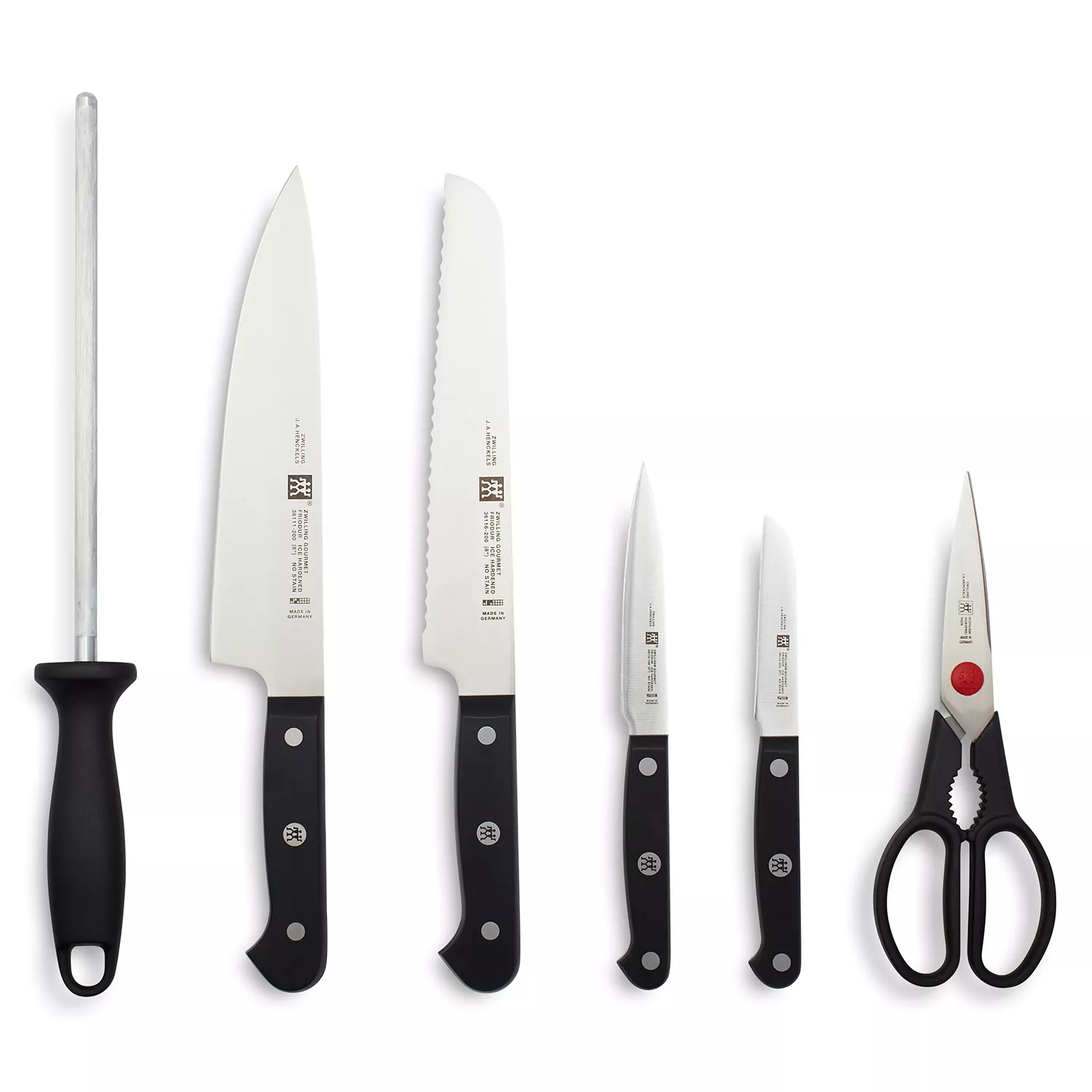 Zwilling J.A. Henckels 7-Piece Gourmet Knife Block
