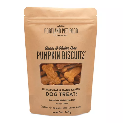 Grain- & Gluten- Free Pumpkin Dog Biscuits