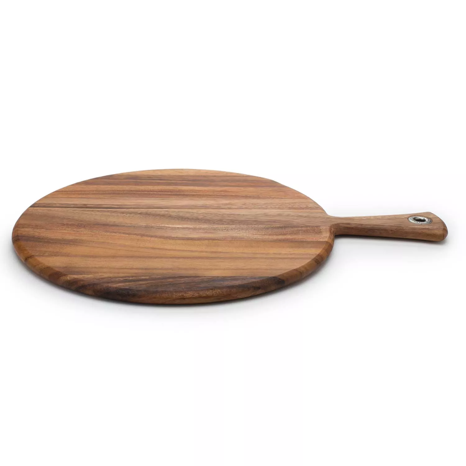 Fox Run Acacia Round Paddle Serve Board, 12"