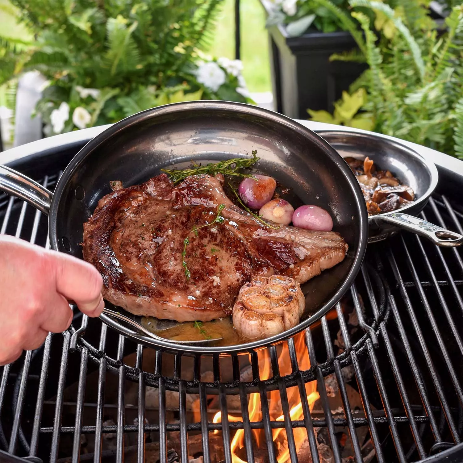 Hestan NanoBond Titanium Stainless Steel Skillets