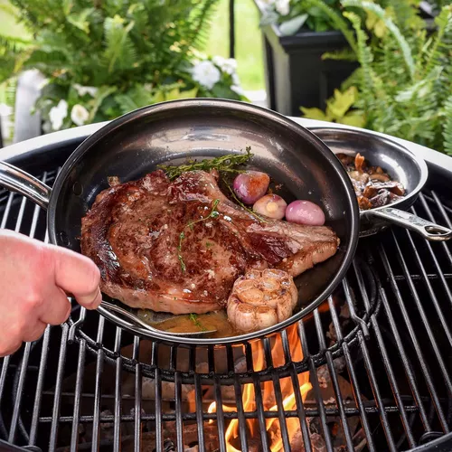 Hestan NanoBond Titanium Stainless Steel Skillets