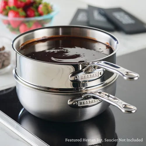 Hestan Provisions Stainless Steel Double Boiler Insert, 3 qt.