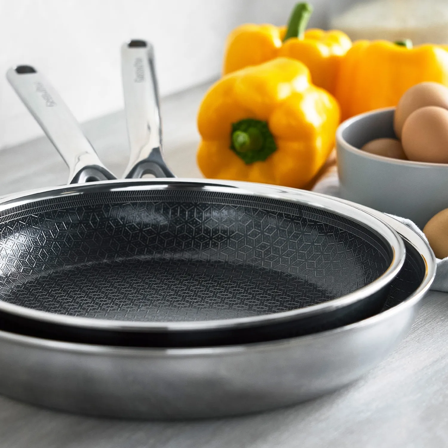GreenPan Spectra Thermobond Hybrid Ceramic Nonstick 2-Piece Skillet Set, 10" & 12"