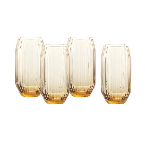 Fortessa Estiva Highball Glasses, Set of 4