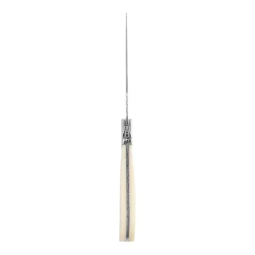French Home Laguiole Connoisseur Steak Knives with Faux Ivory Handles, Set of 4