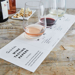 Sur La Table Wine Tasting Papers, Set of 12