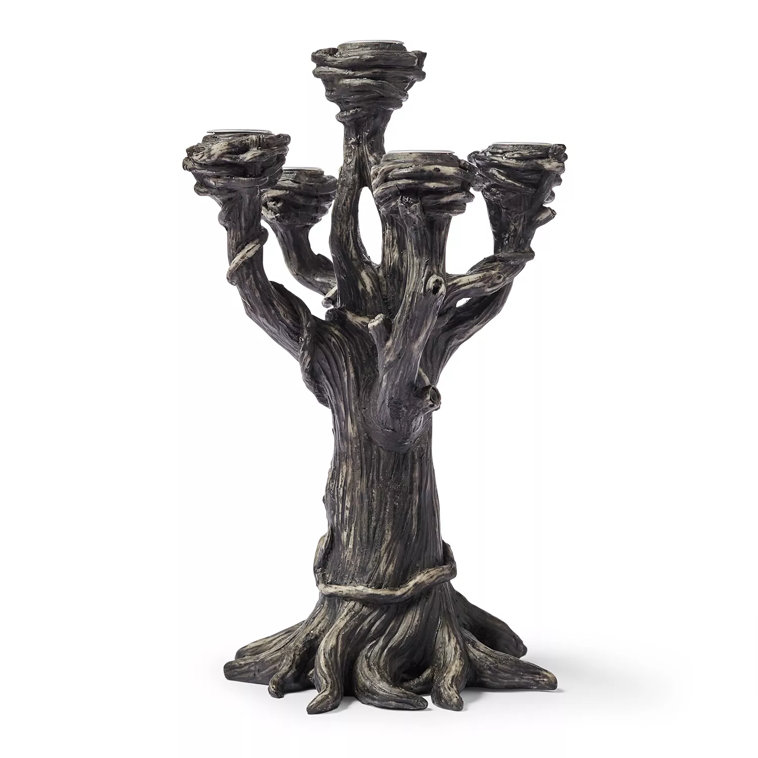  Sur La Table Halloween Tree Taper Candle Holder, 11"
