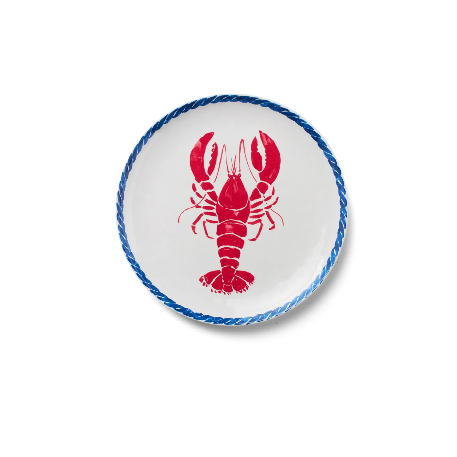 Sur La Table Seaside Melamine Appetizer Plates, Set of 4