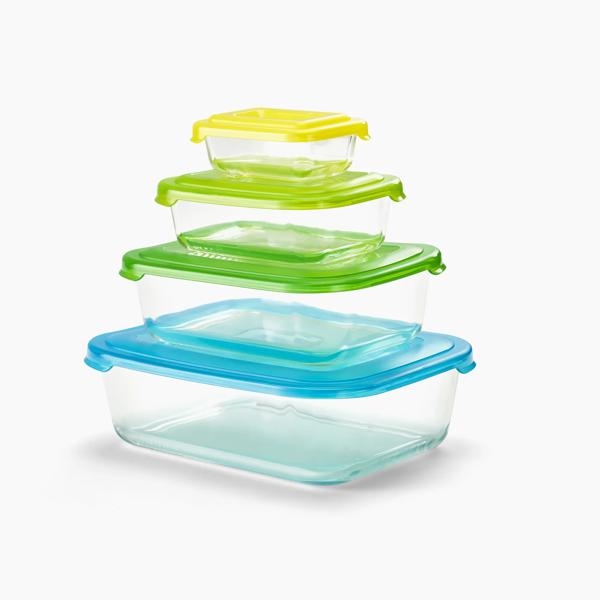 Joseph Joseph Nest™ 8-Piece Glass Food Storage Set