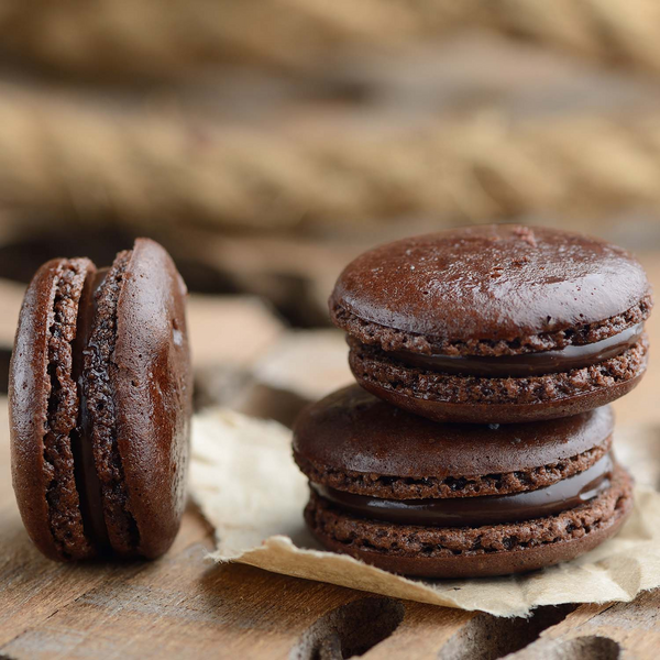 Online Decadent Chocolate Macarons (Eastern Time)