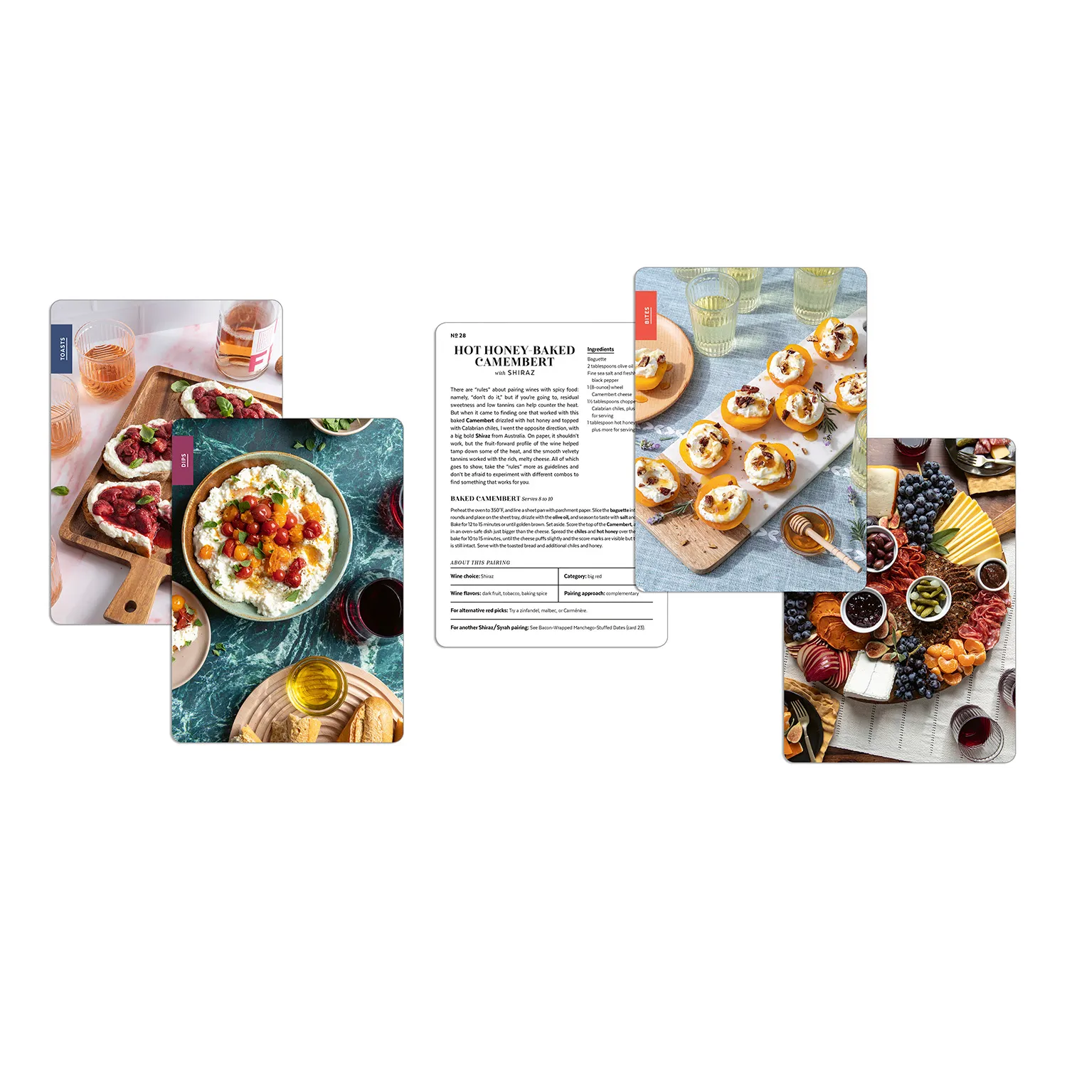 The Wine & Cheese Board Deck: 50 Pairings to Sip & Savor