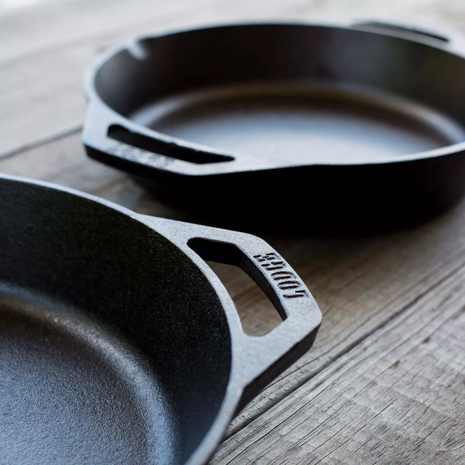 Lodge Double-Handle Skillets