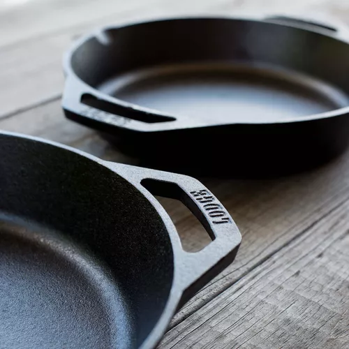 Lodge Double-Handle Skillets