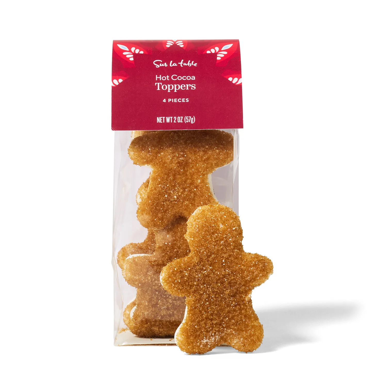 Sur La Table Figural Hot Cocoa Toppers, Set of 4