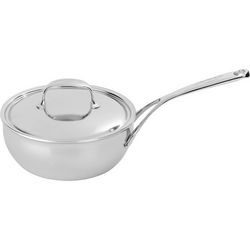 Demeyere Atlantis7 Stainless Steel Saucier with Lid