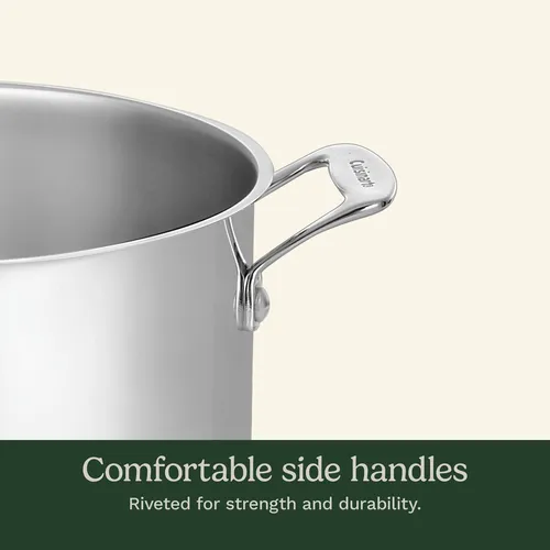 Cuisinart Chef's Classic Stainless Steel 4-Piece Pasta Pot Set, 12 qt. 