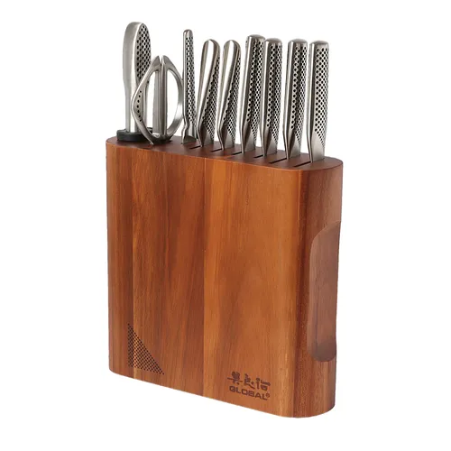 Global Kanpeki 10-Piece Knife Block Set