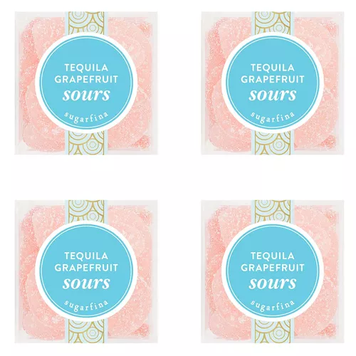 Sugarfina Tequila Grapefruit Sours, Set of 4
