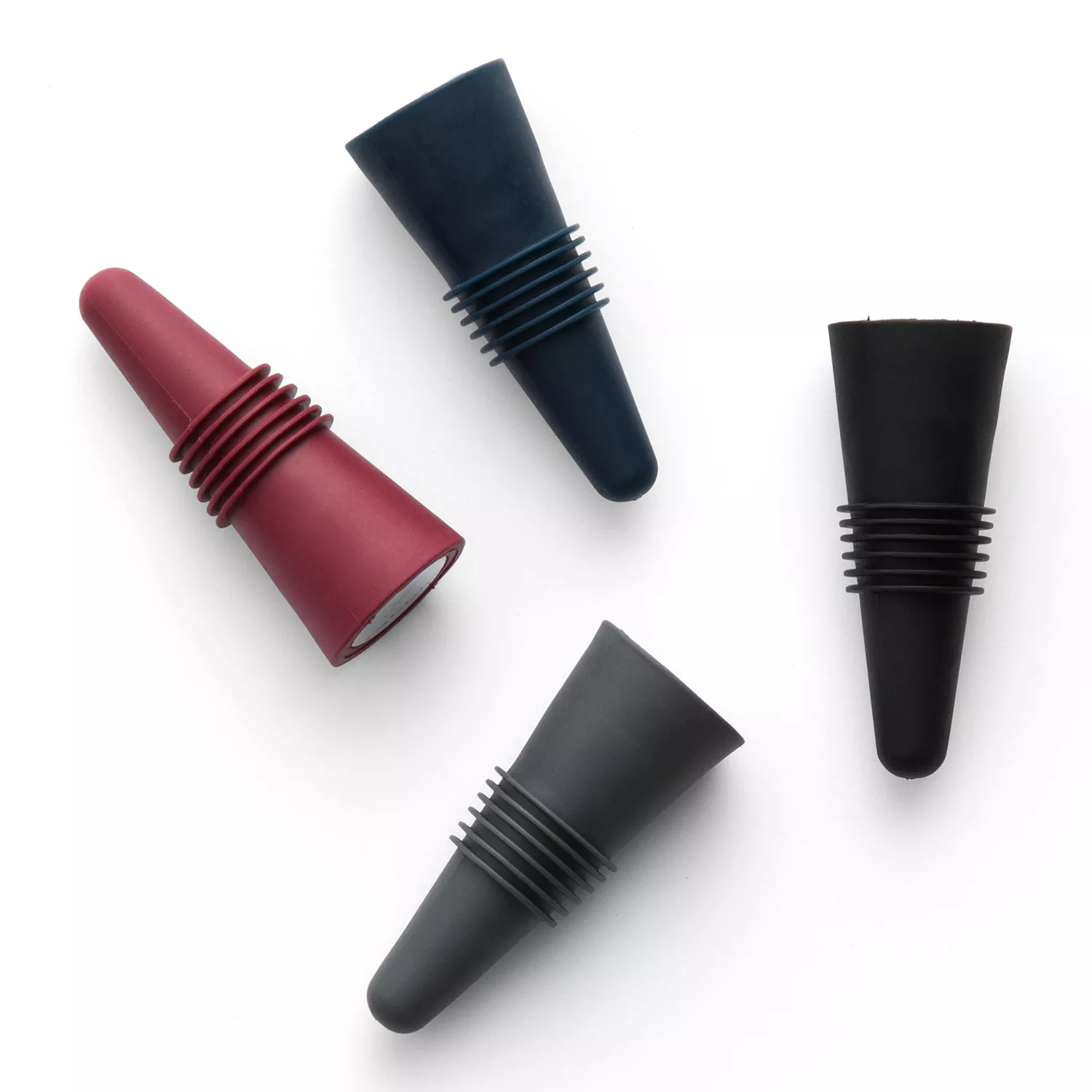 Metrokane Rabbit Bottle Stoppers, Set of Four