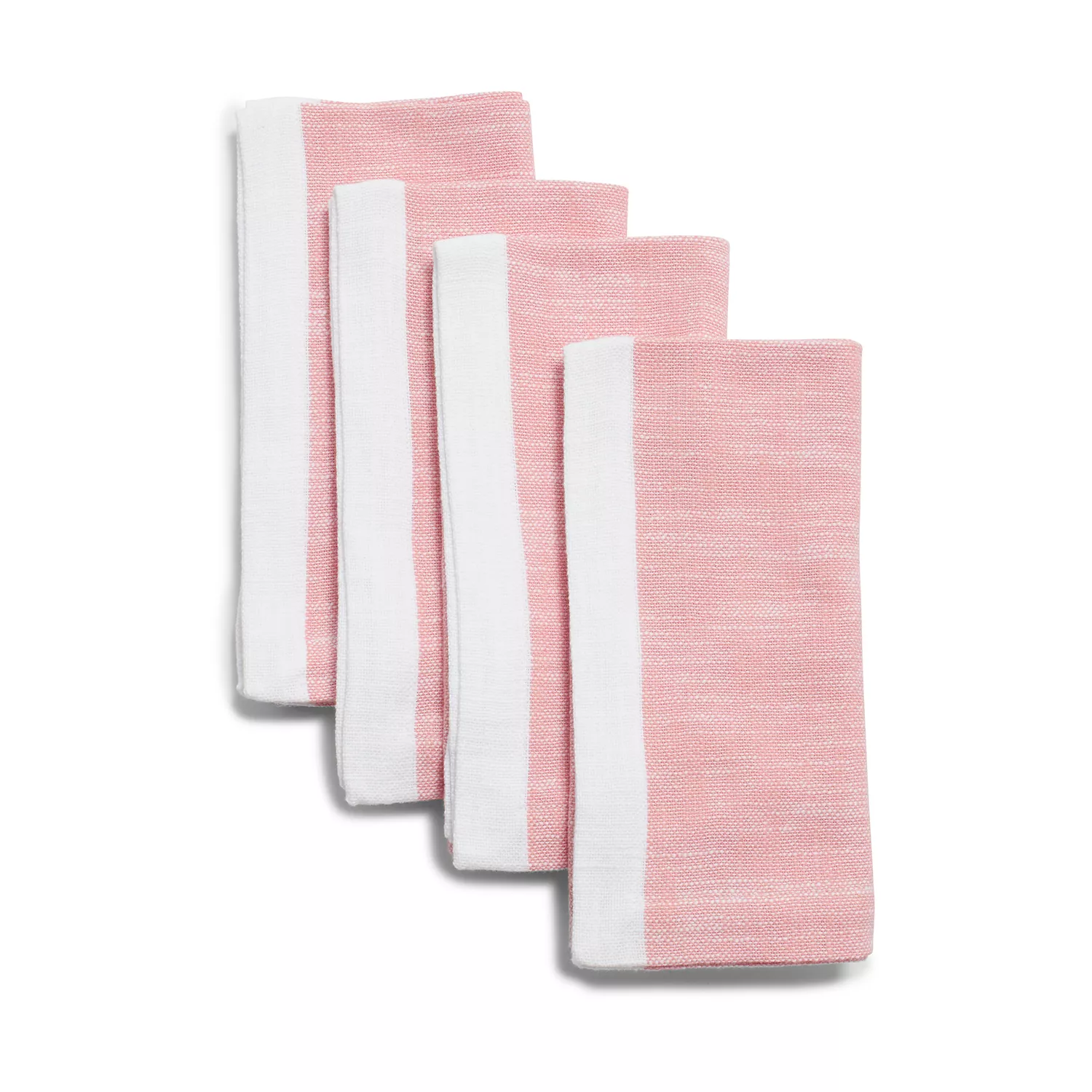 Sur La Table Pink Chalk Napkins, Set of 4