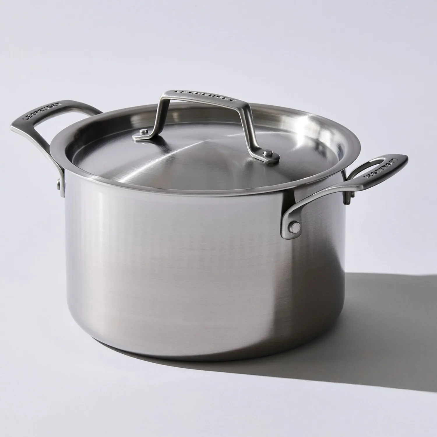 Le Creuset Essential Stainless Steel Stockpot, 4 qt.