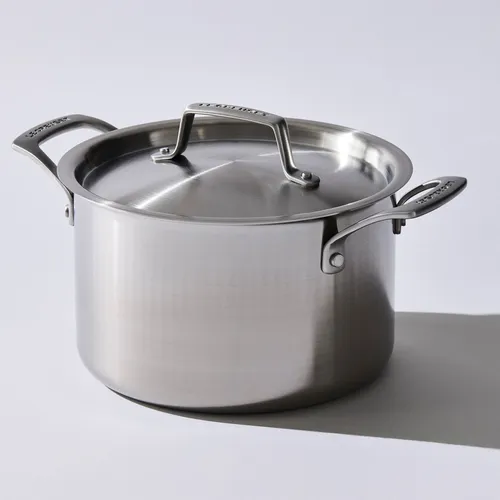 Le Creuset Essential Stainless Steel Stockpot, 4 qt.