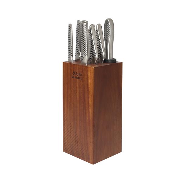 Global Toshi 9-Piece Knife Block Set