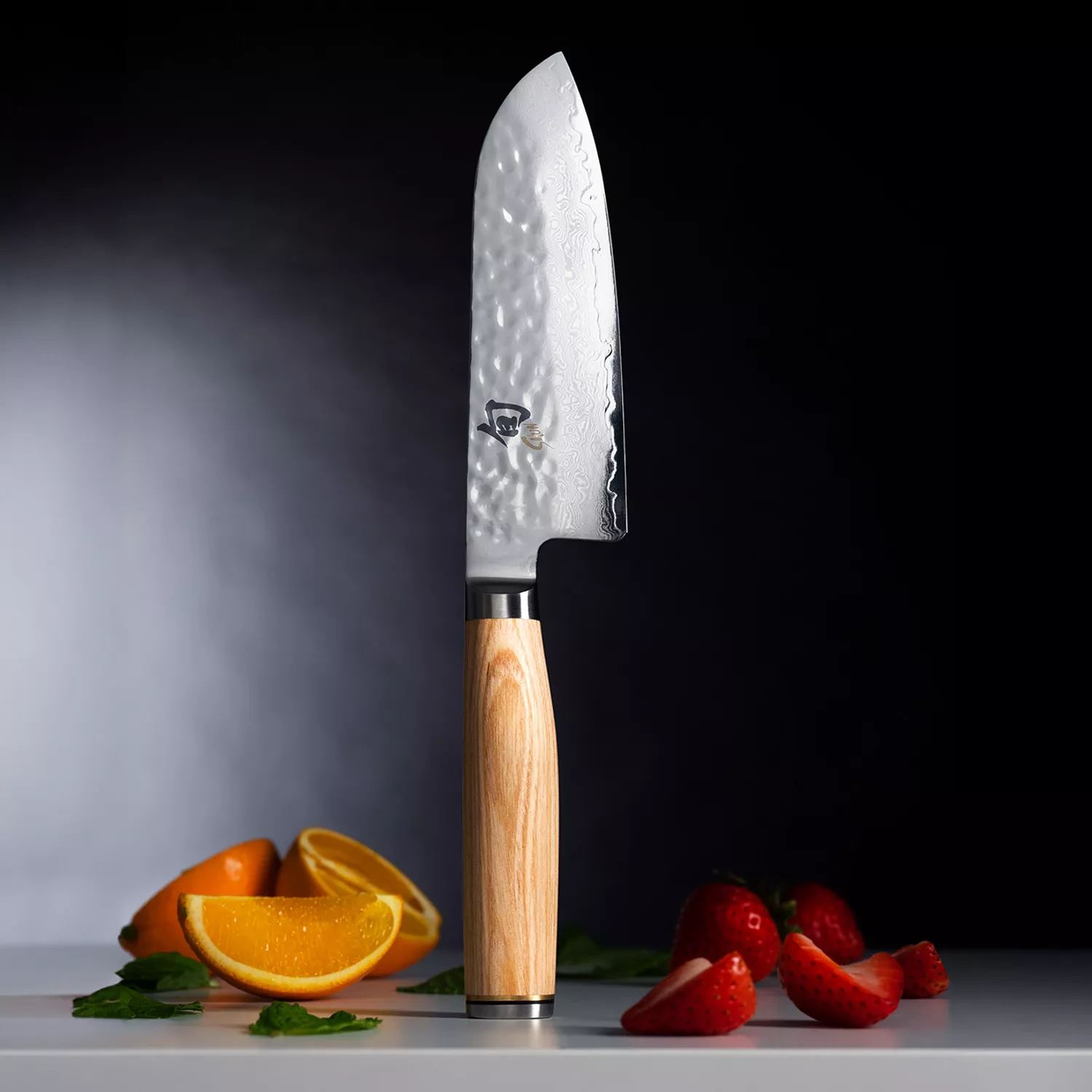 Shun Premier Blonde 7&#34; Santoku Knife