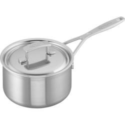 Demeyere Industry5 Stainless Steel Saucepan With Lid 1