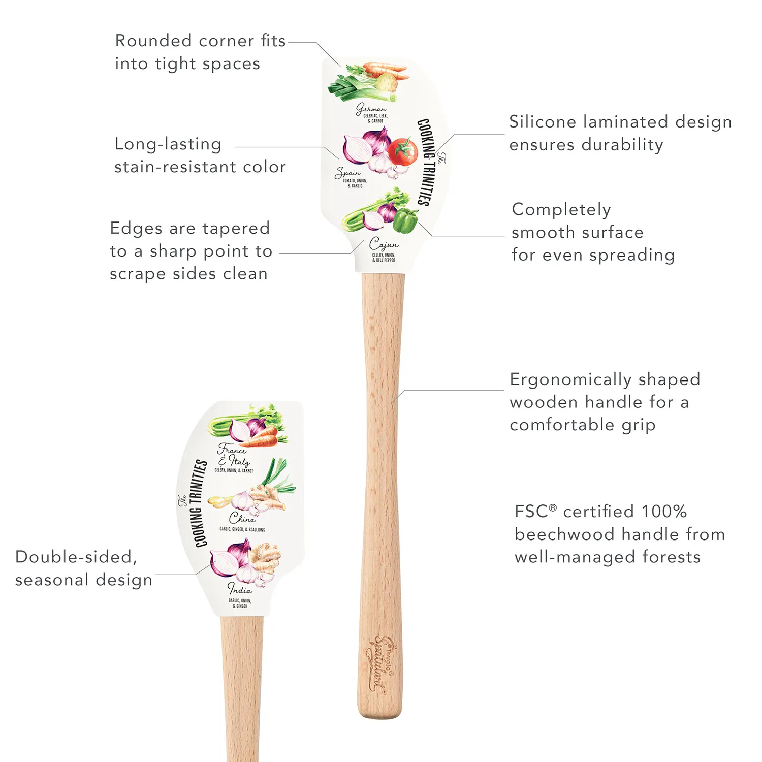 Tovolo Cooking Trinities Spatula