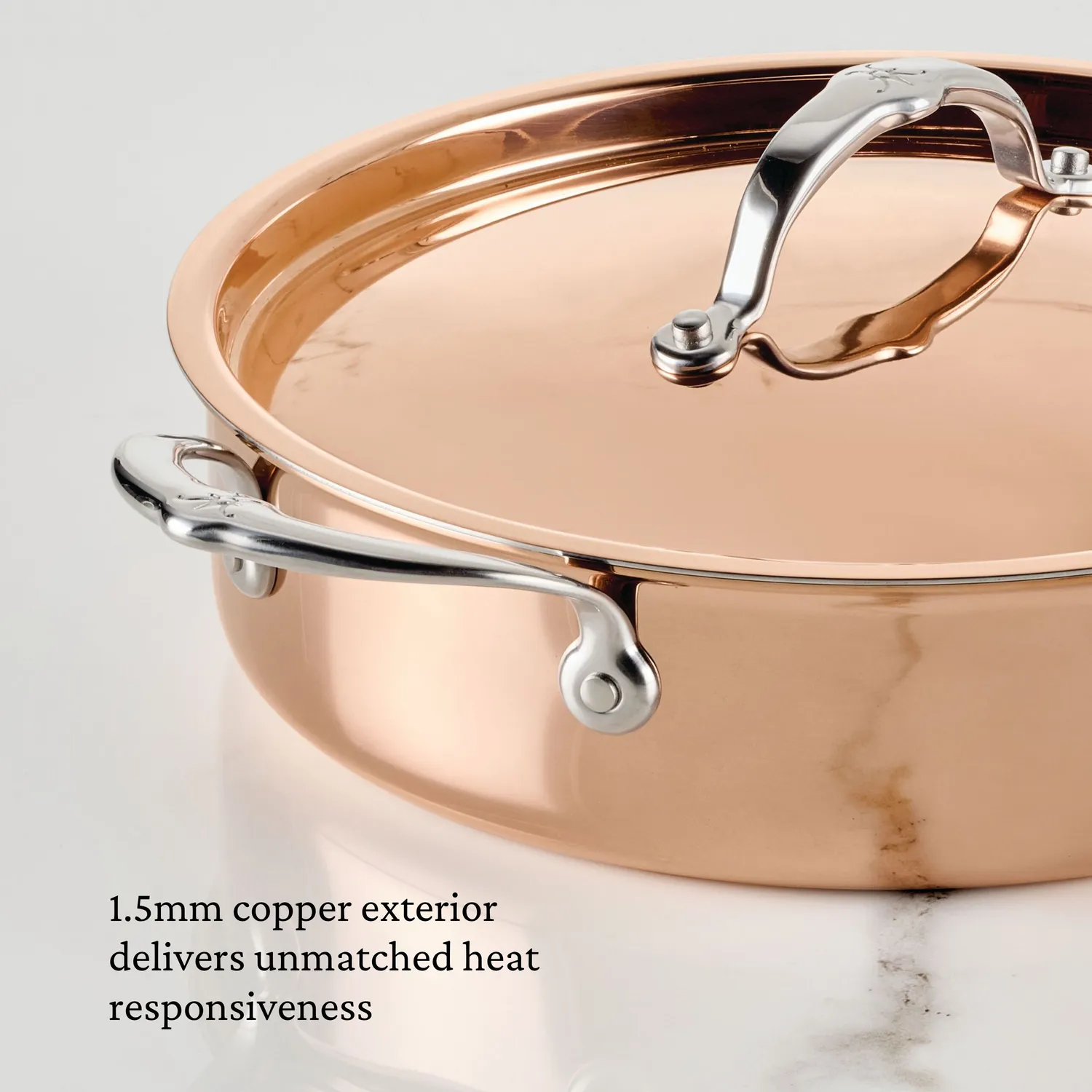 Hestan CopperBond® Aura™ Covered Sauté Pan