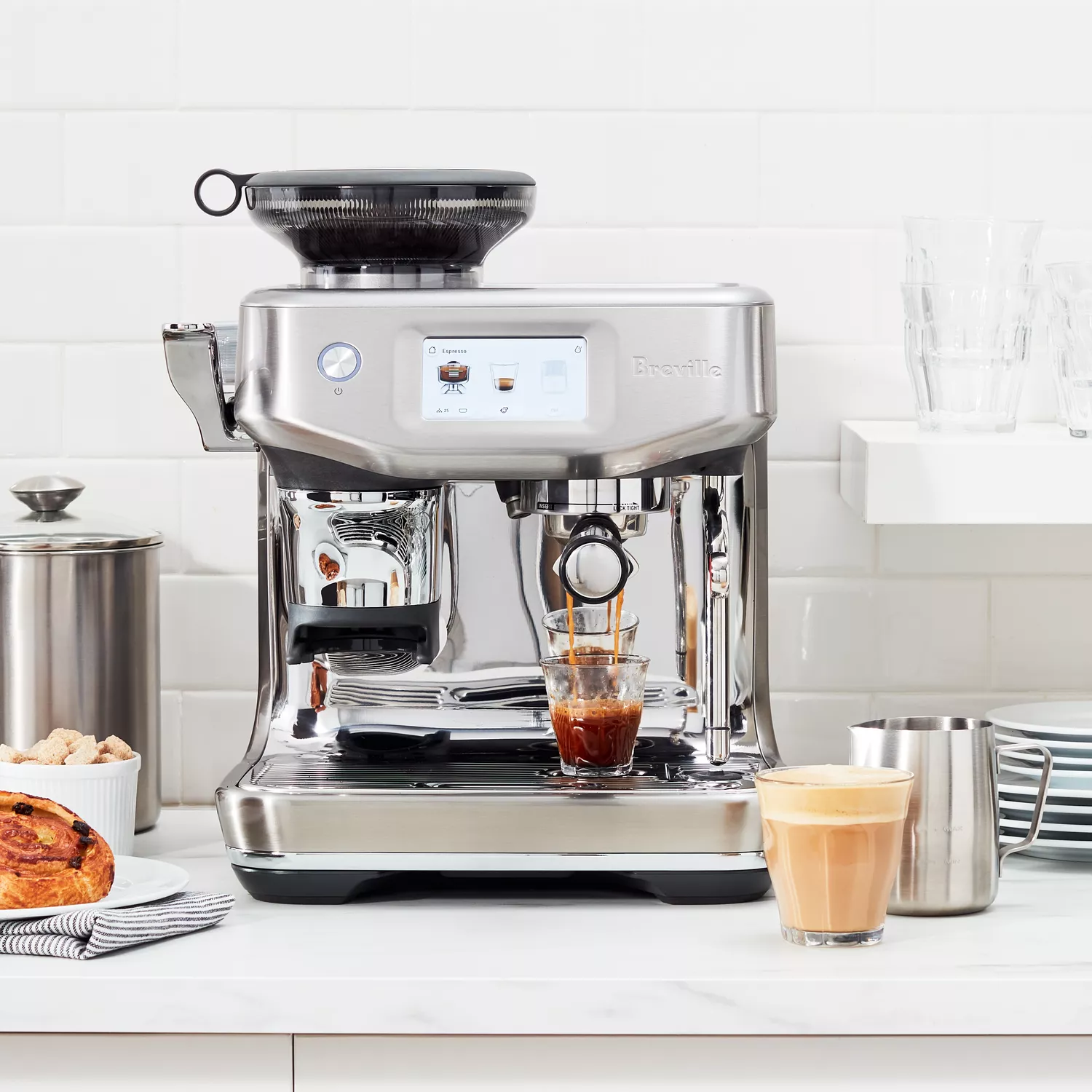Breville's Touch Impress Espresso Machine makes cafe quality