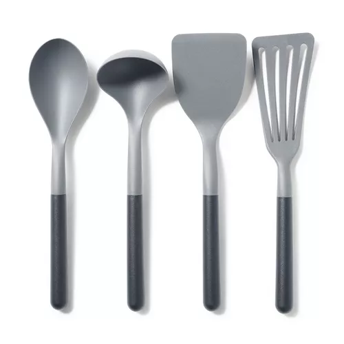 Tovolo All-Silicone Flex-Core Kitchen Tool Set Of 4 Utensils, Scoop &  Spread, Spoonula, Spatula, Jar Scraper, Dishwasher-Safe Silicone & Nylon Kitchen  Utensils & Reviews