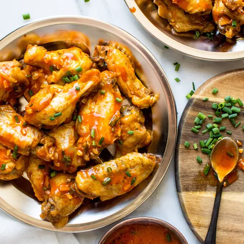 Instant Pot Buffalo Ranch Wings